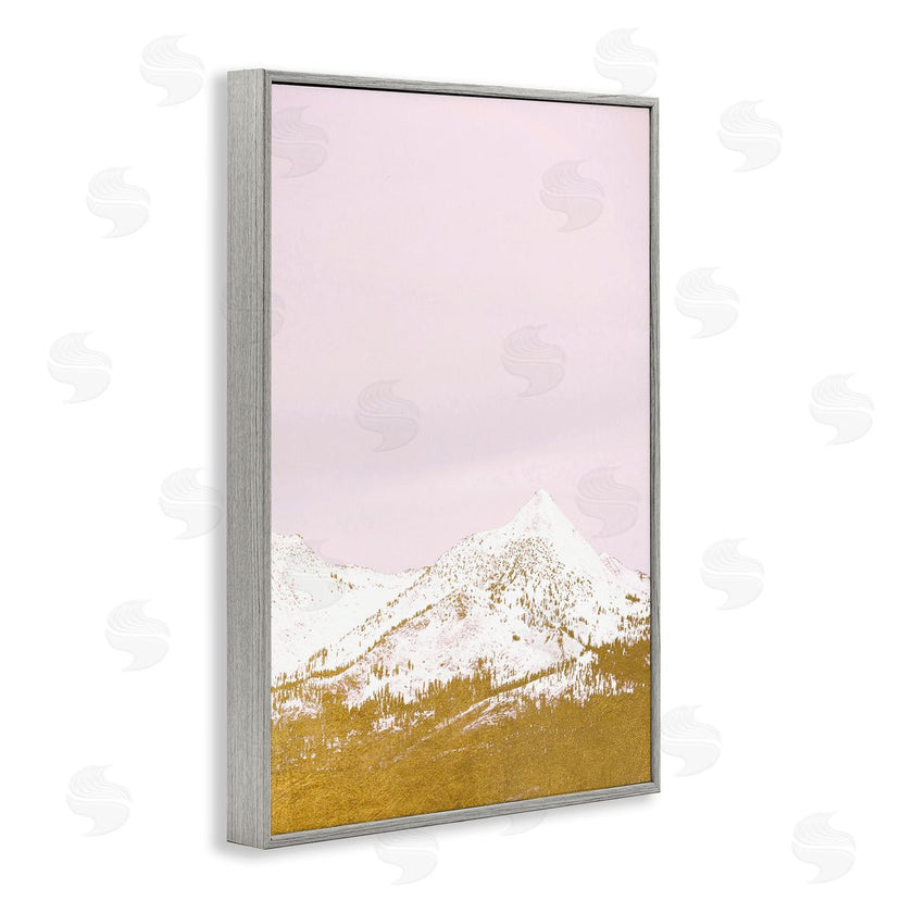 Gemma Bardot | Snowy Mountain on Pink