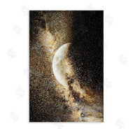 Gemma Bardot | Starry Nebula Crescent Moon