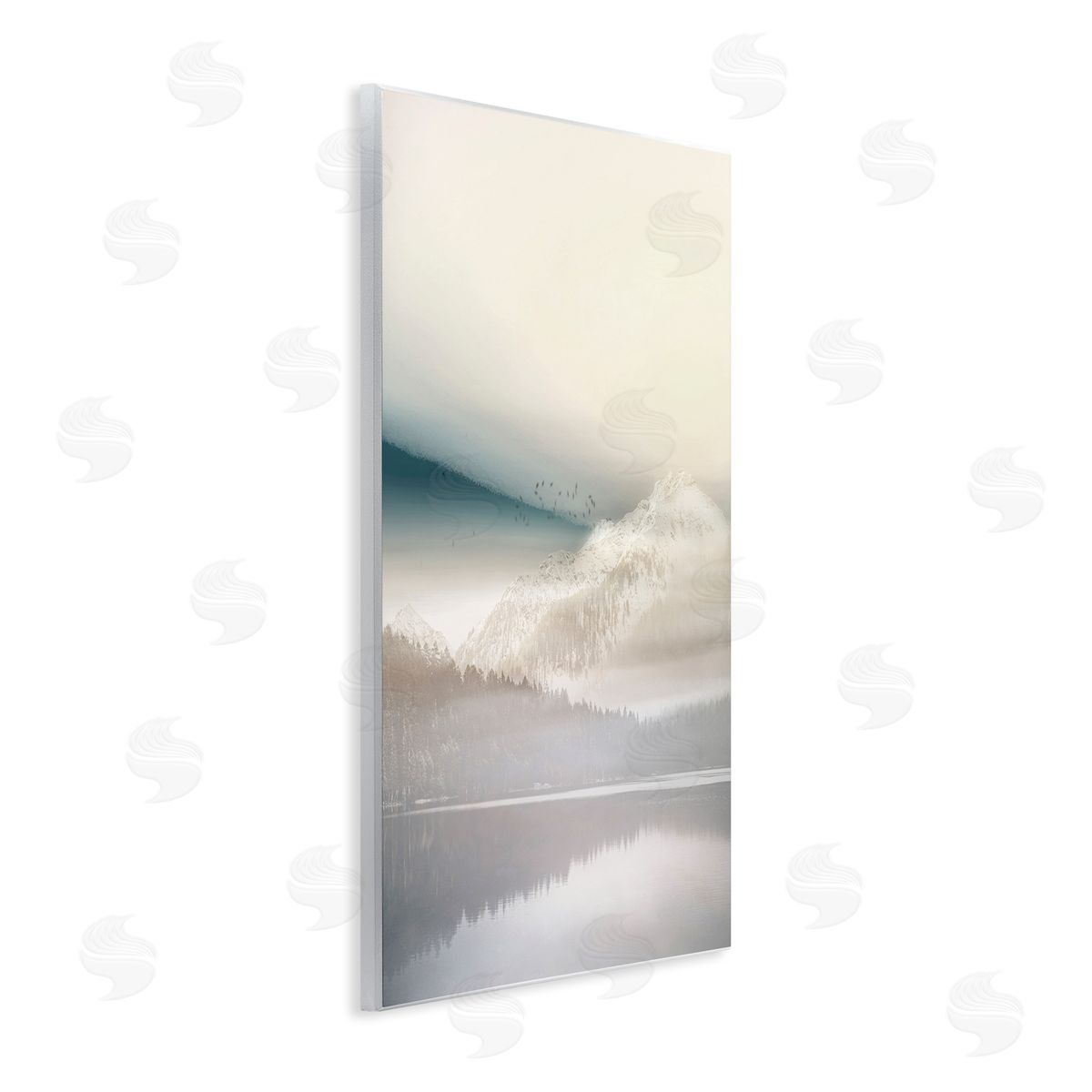 Vanilla Landscape View Wood Plaque Wall Art, Home Decor by Gemma Bardot