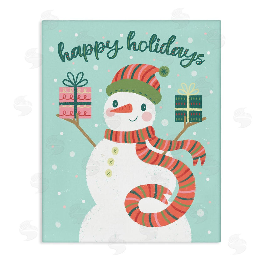 Brandi Powell | Happy Holidays Snowman