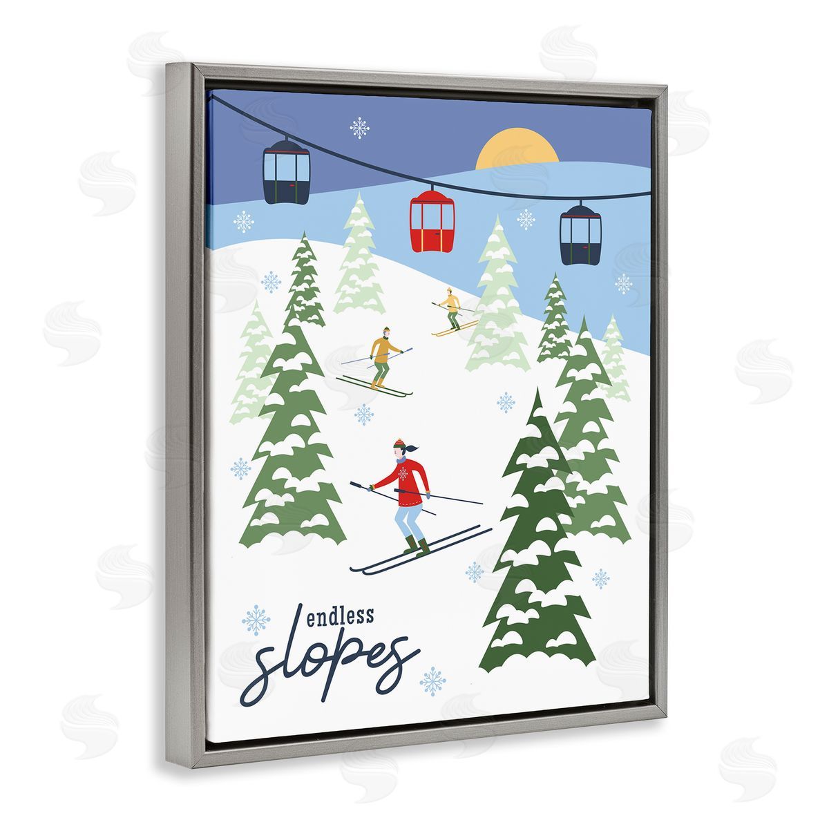 Brandi Powell | Endless Slopes Winter Ski View