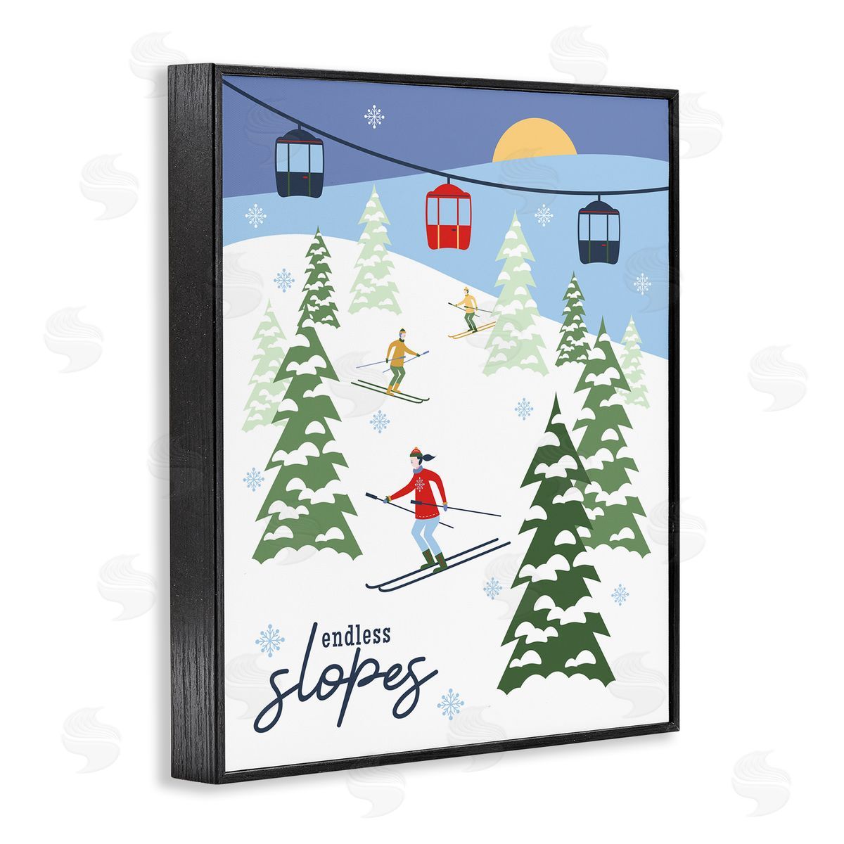 Brandi Powell | Endless Slopes Winter Ski View