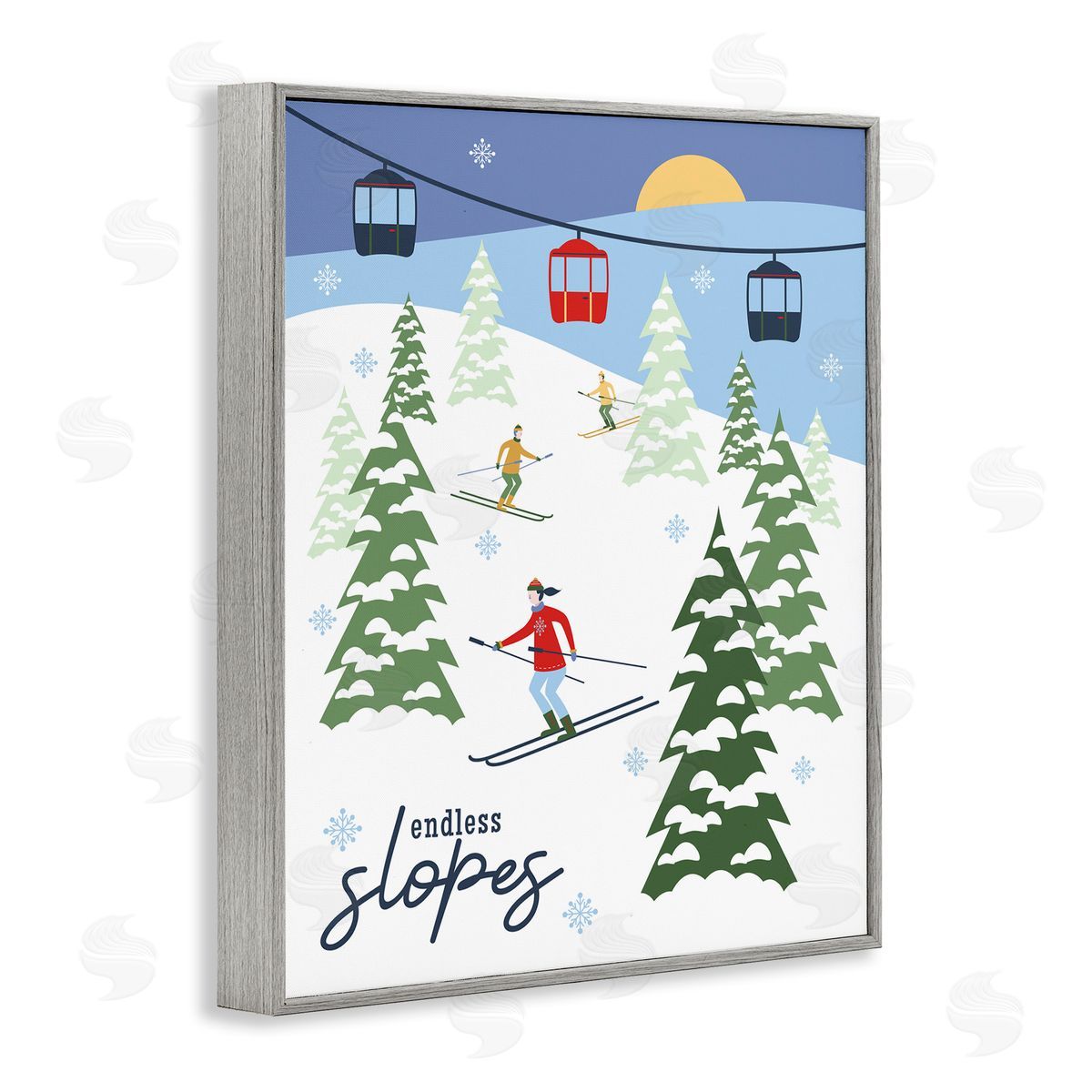 Brandi Powell | Endless Slopes Winter Ski View