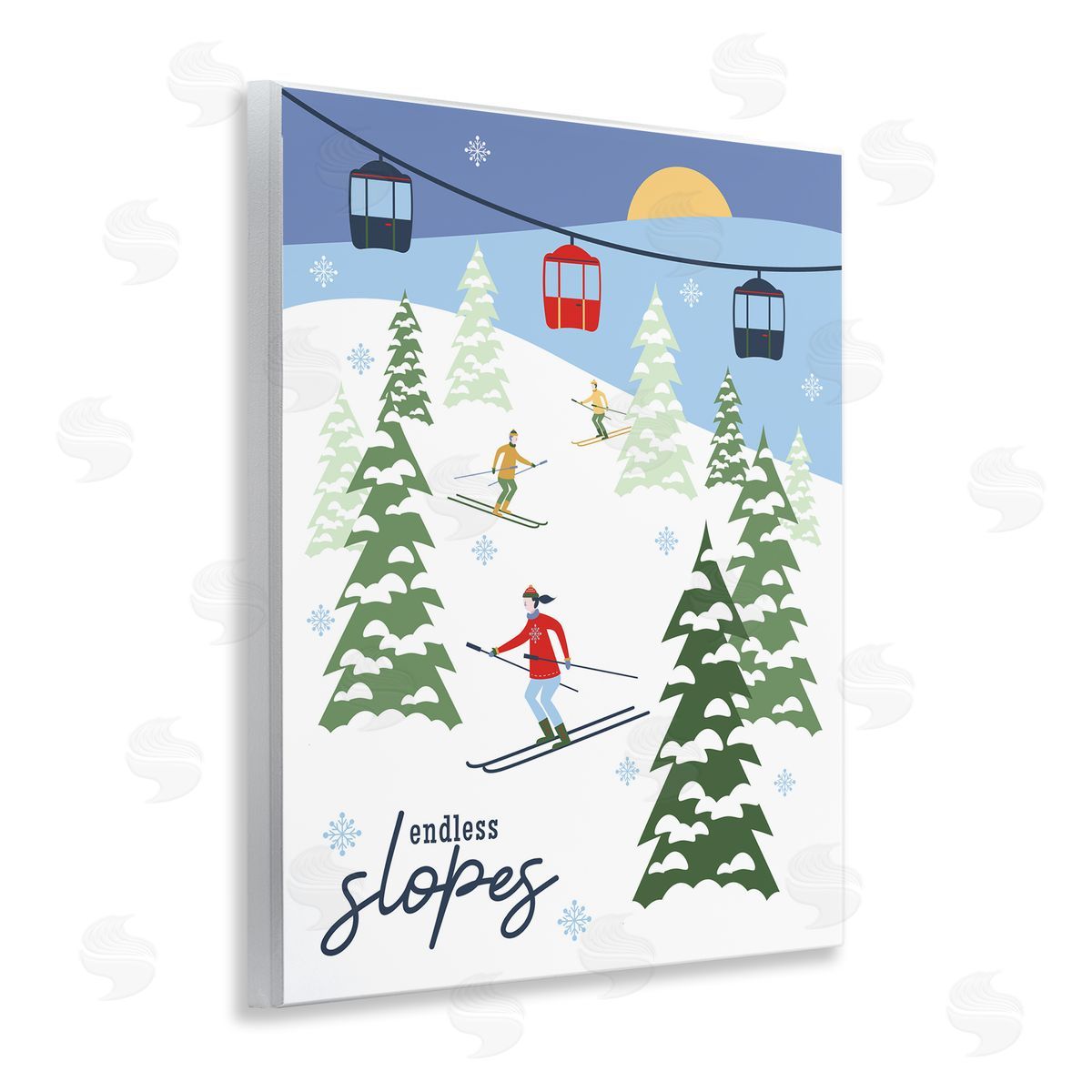 Brandi Powell | Endless Slopes Winter Ski View