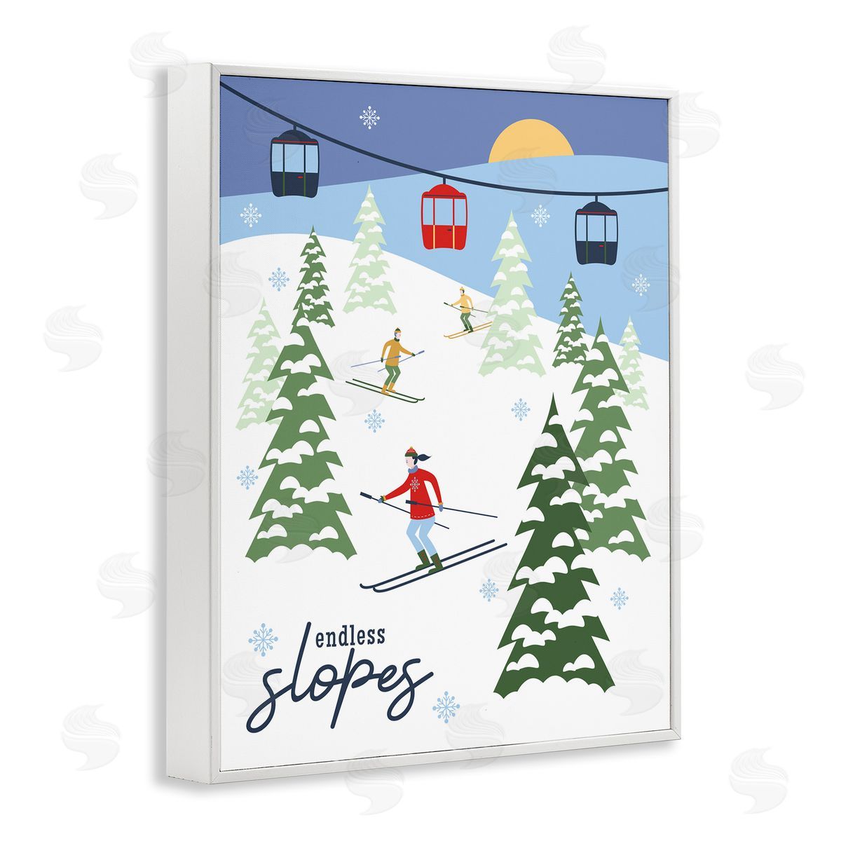 Brandi Powell | Endless Slopes Winter Ski View