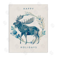 Grace Andersson | Holiday Greeting with Moose