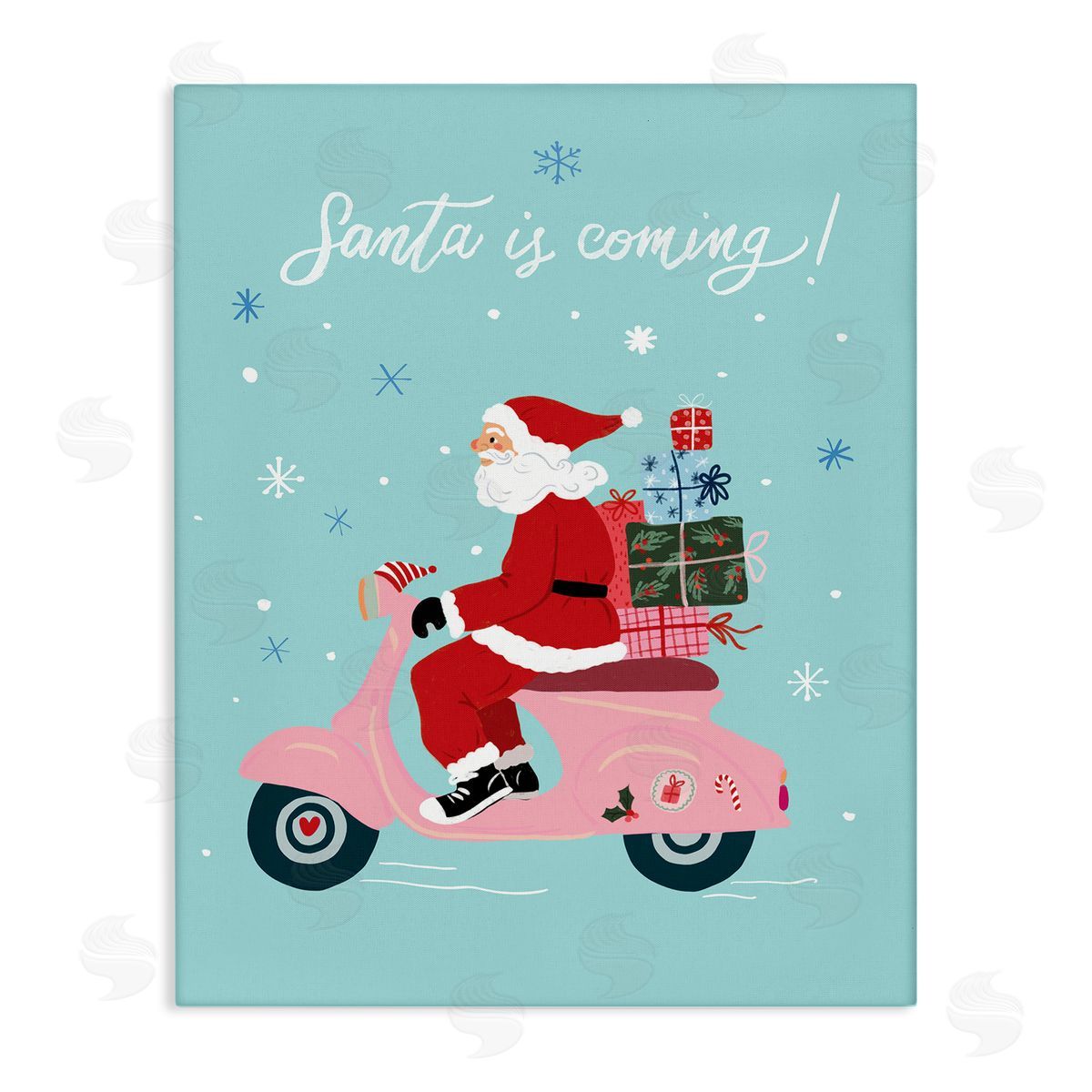 Be Ni La | Santa on Moped Scooter