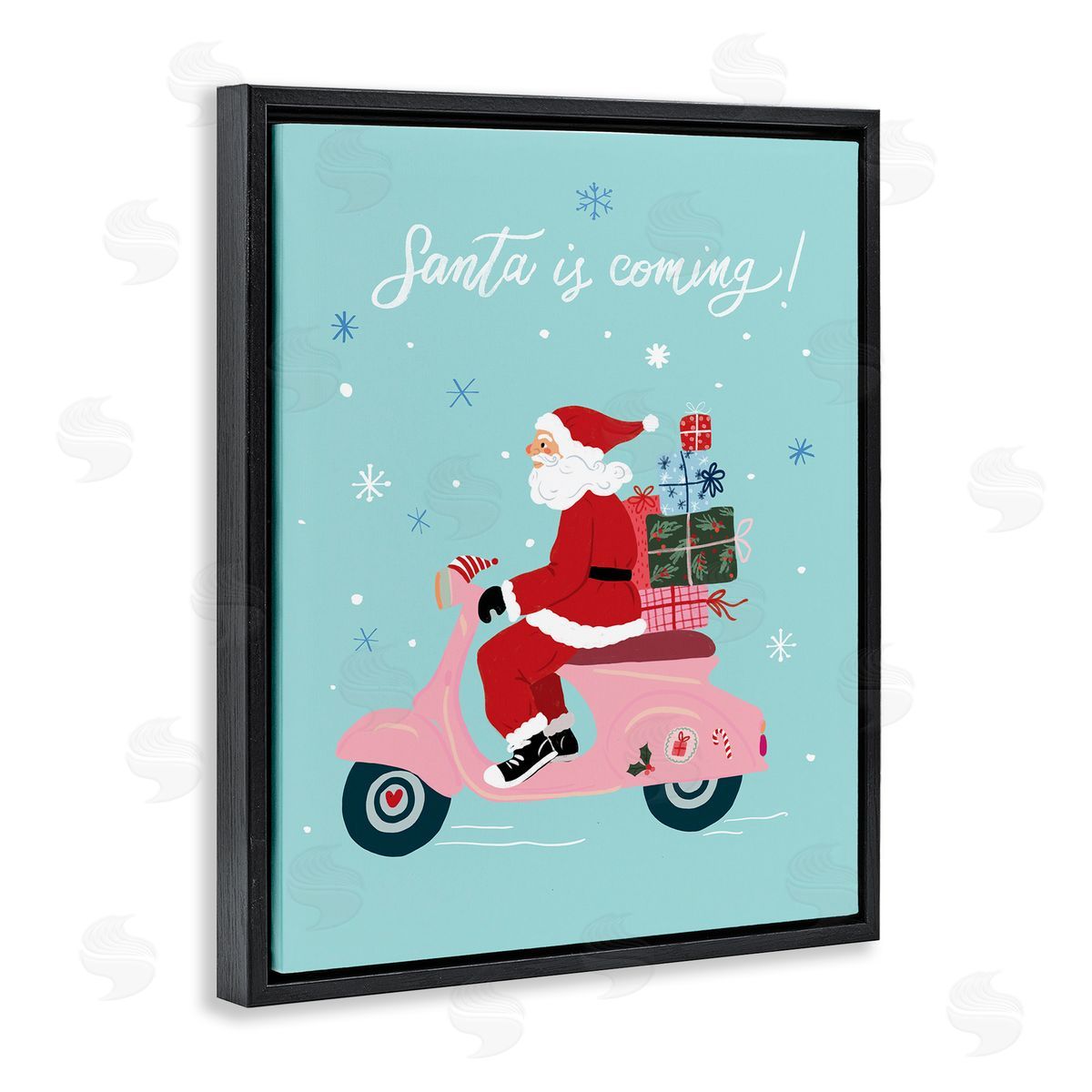 Be Ni La | Santa on Moped Scooter