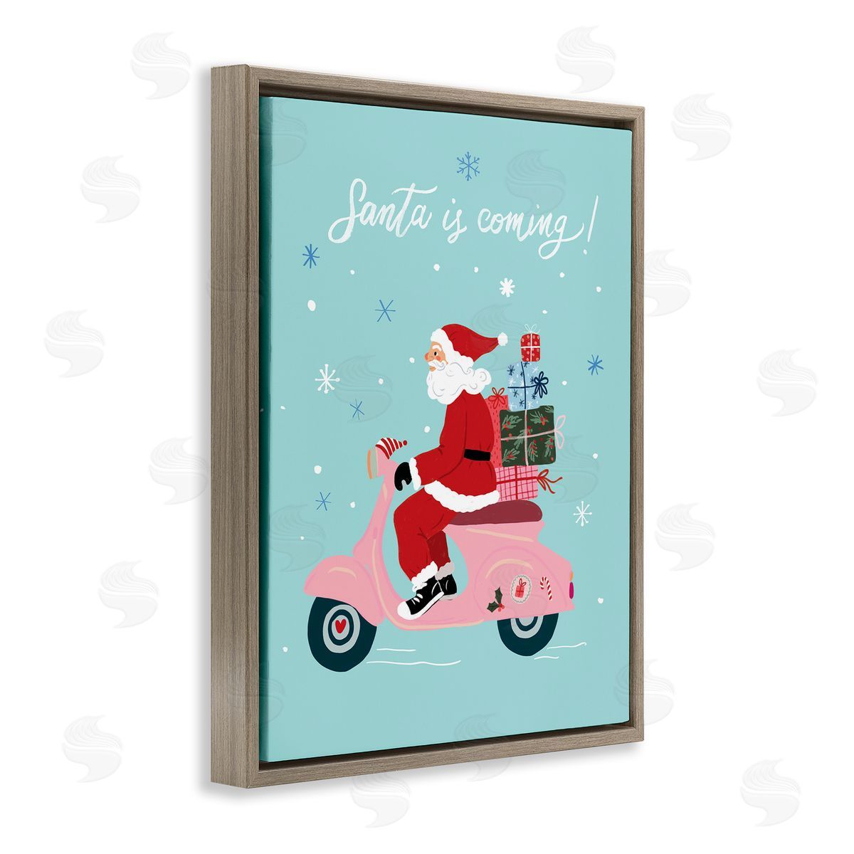Be Ni La | Santa on Moped Scooter