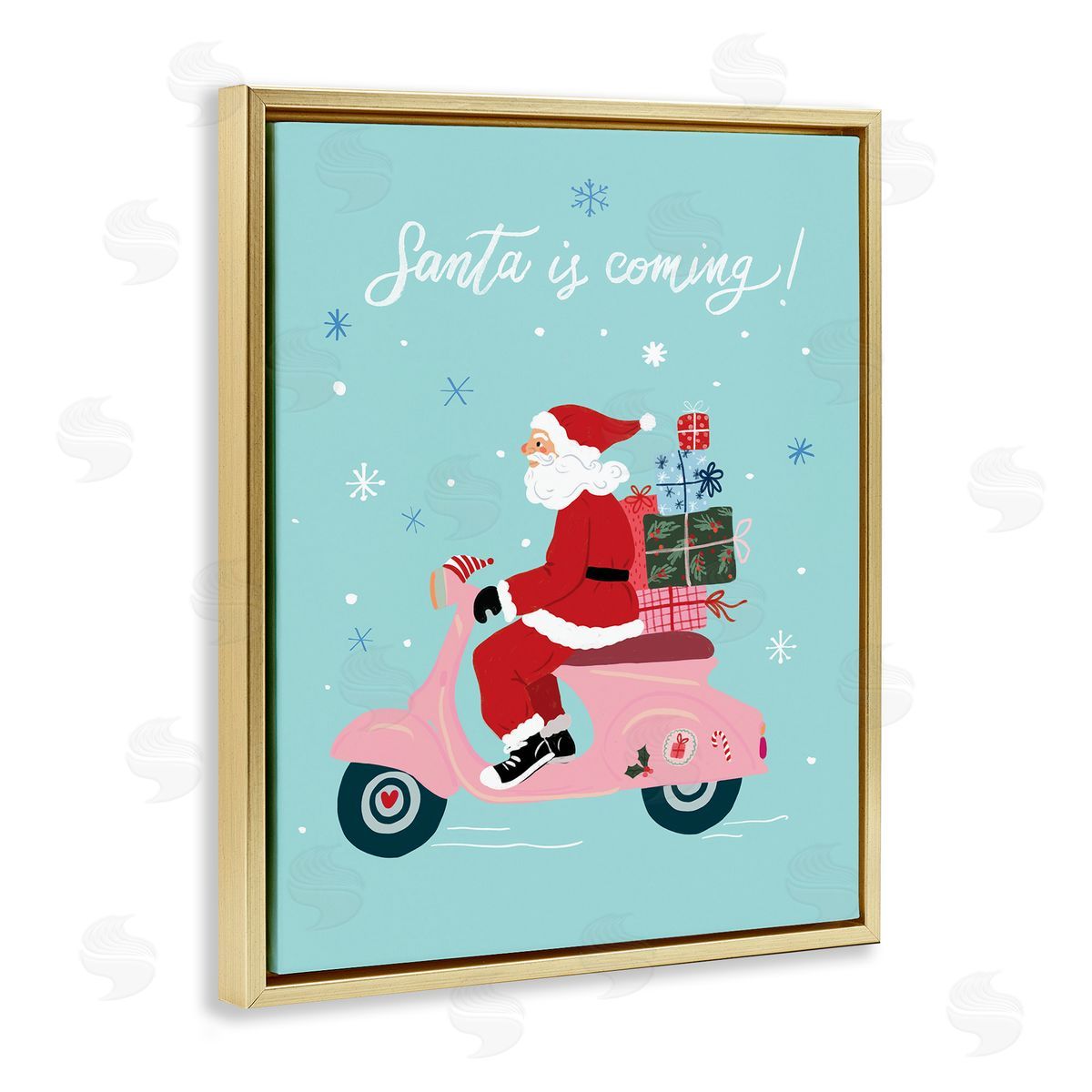 Be Ni La | Santa on Moped Scooter