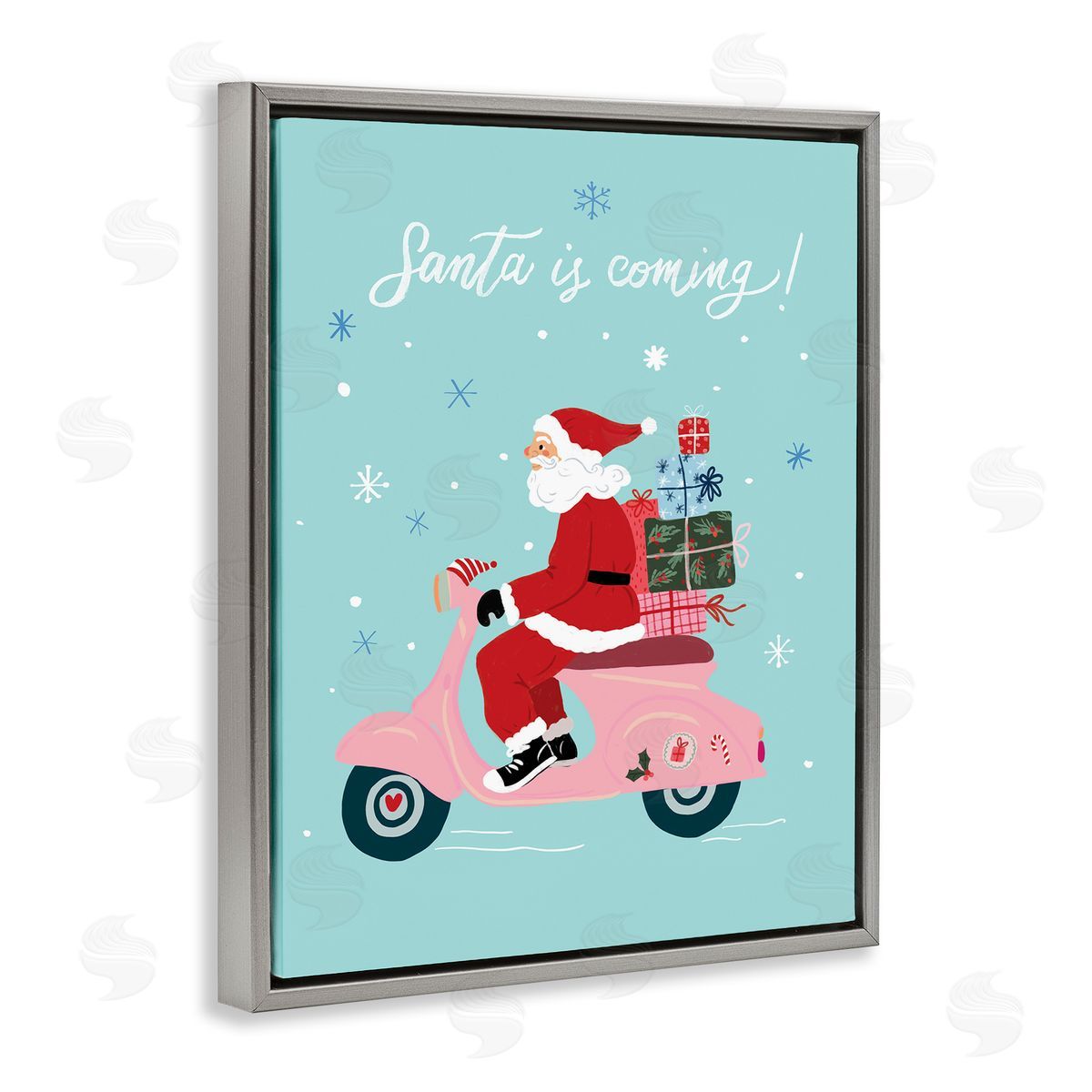Be Ni La | Santa on Moped Scooter