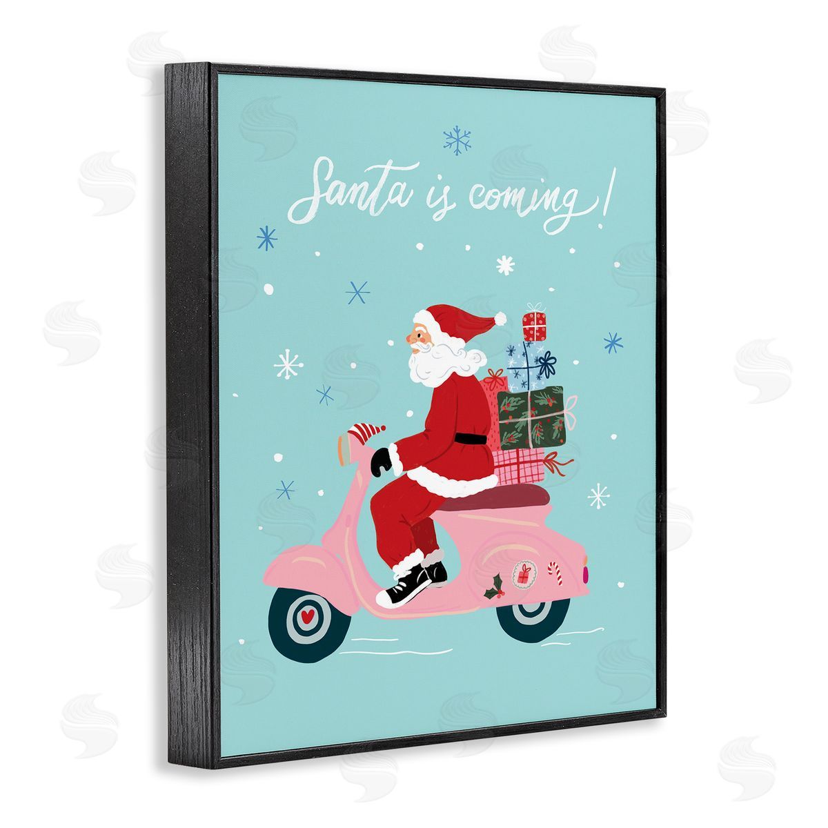 Be Ni La | Santa on Moped Scooter