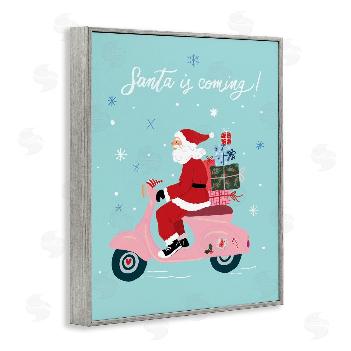 Be Ni La | Santa on Moped Scooter