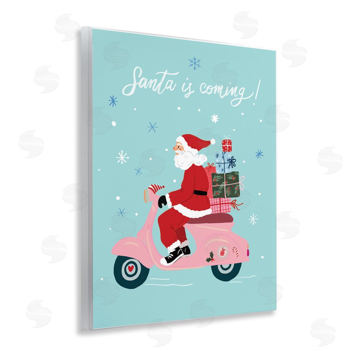 Be Ni La | Santa on Moped Scooter