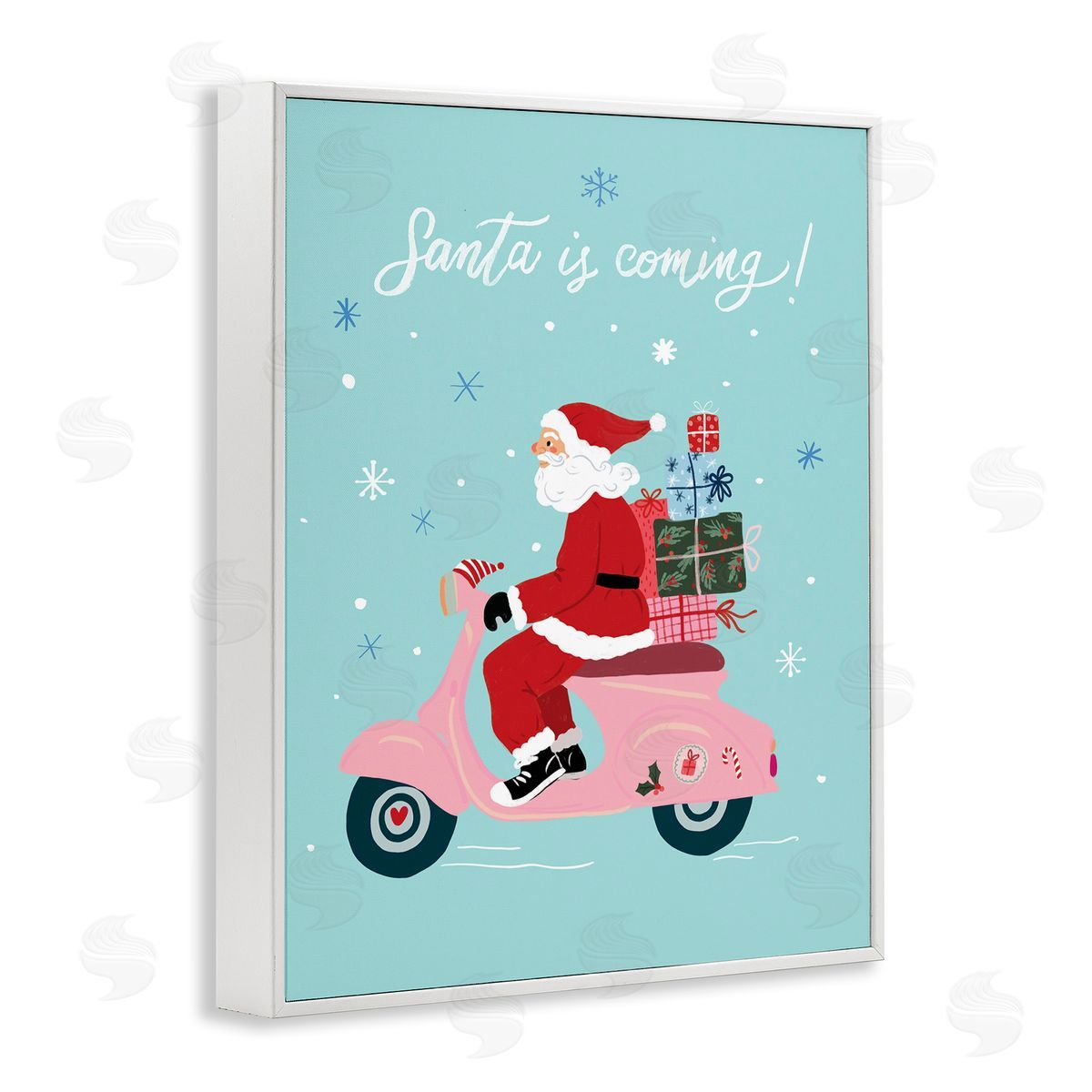 Be Ni La | Santa on Moped Scooter