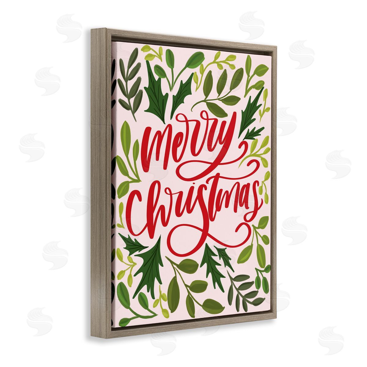 Isabela Schielke | Merry Christmas with Holly Leaves