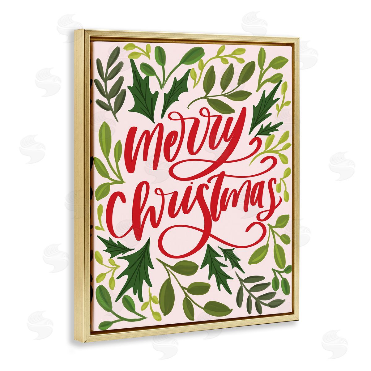 Isabela Schielke | Merry Christmas with Holly Leaves