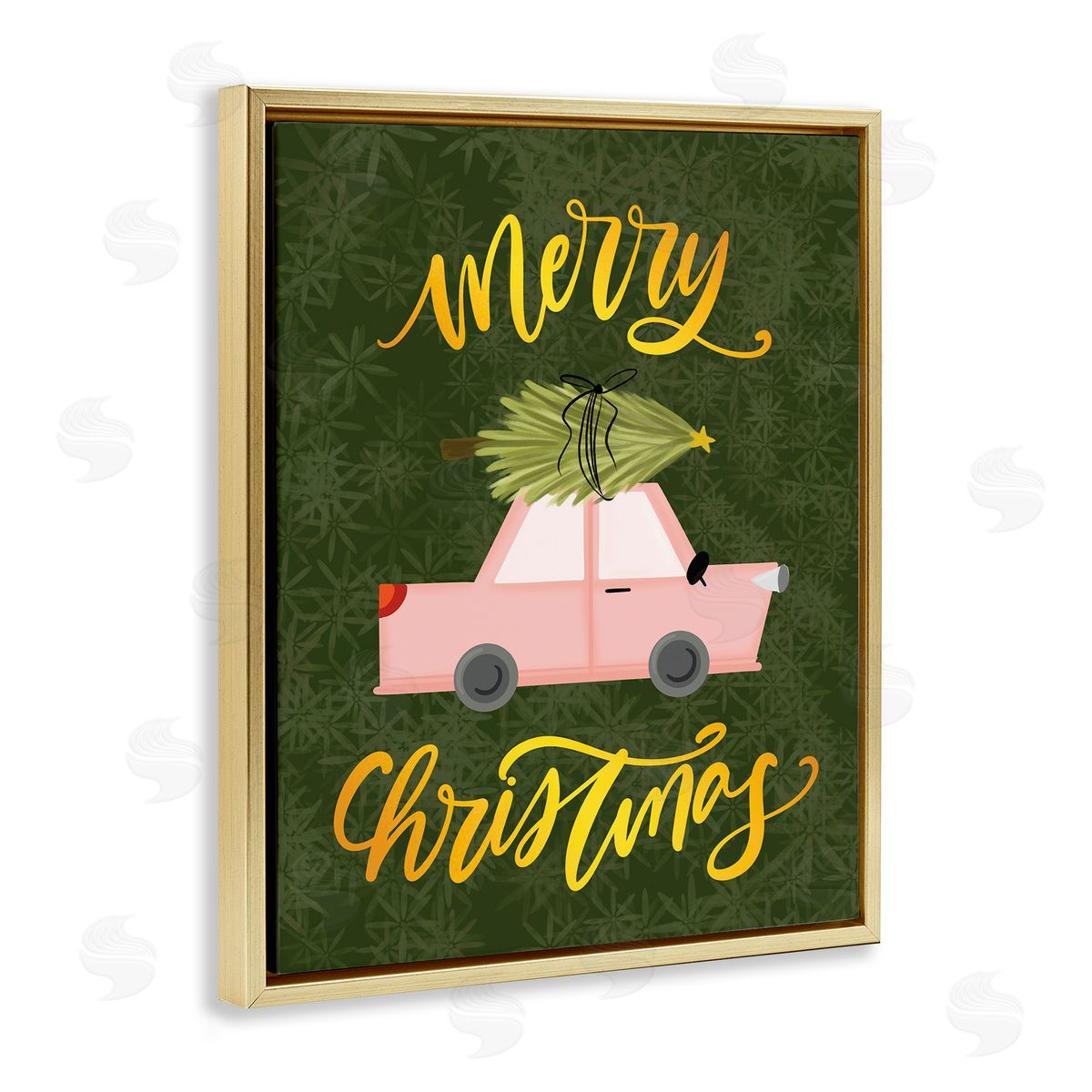 Isabela Schielke | Pink Car with Christmas Tree