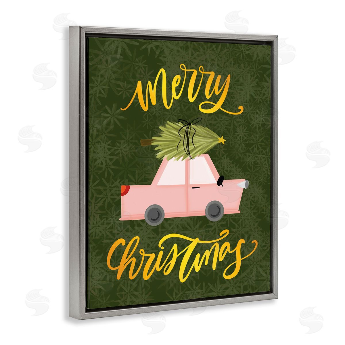 Isabela Schielke | Pink Car with Christmas Tree