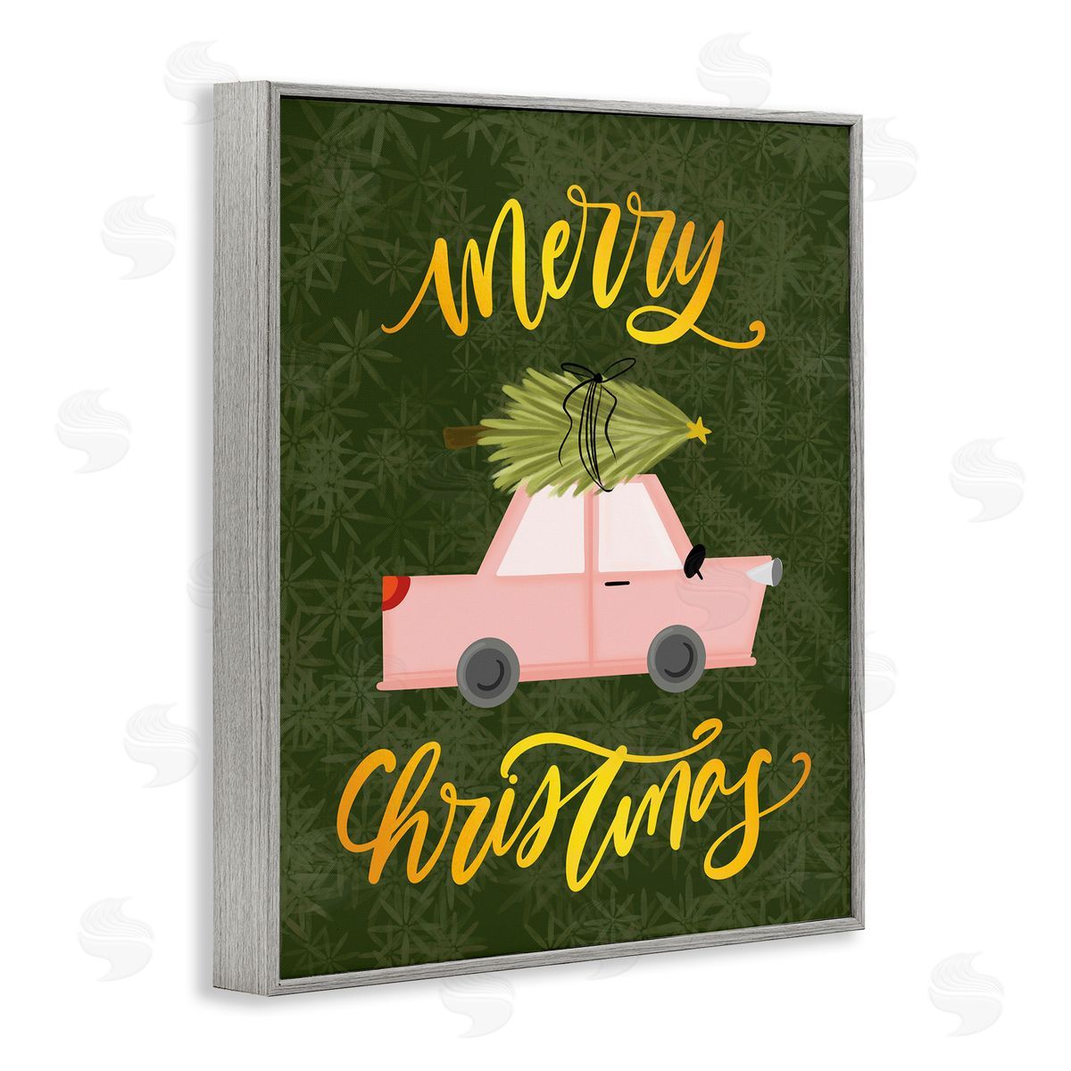 Isabela Schielke | Pink Car with Christmas Tree