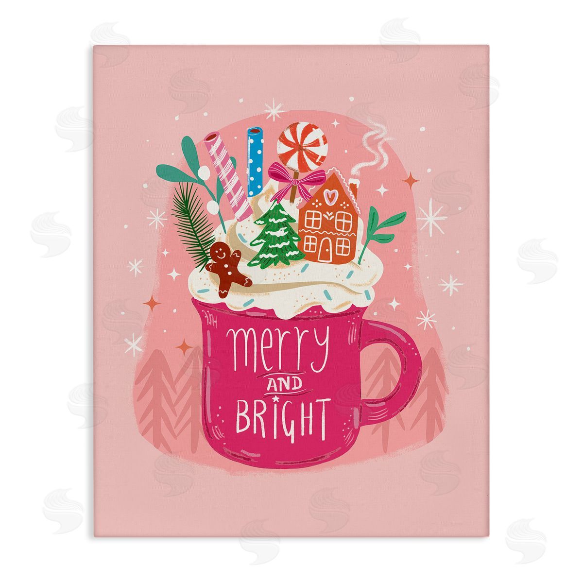 Jo Reid | Pink Christmas Cocoa Dessert