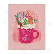Jo Reid | Pink Christmas Cocoa Dessert