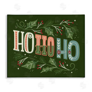Loni Harris | Ho Ho Ho Winter Holly Leaves