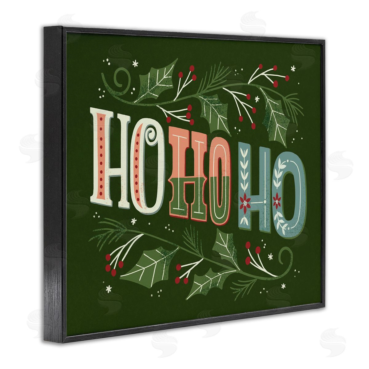 Loni Harris | Ho Ho Ho Winter Holly Leaves