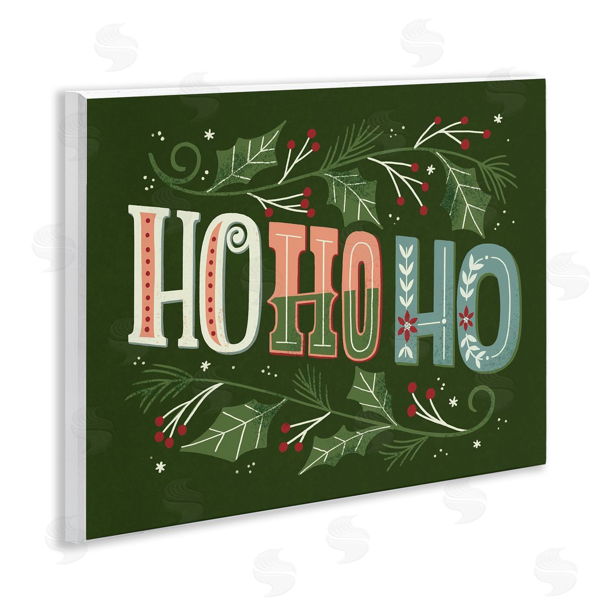 Loni Harris | Ho Ho Ho Winter Holly Leaves