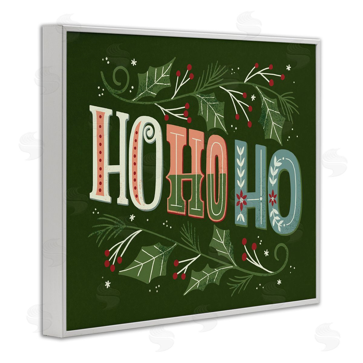 Loni Harris | Ho Ho Ho Winter Holly Leaves