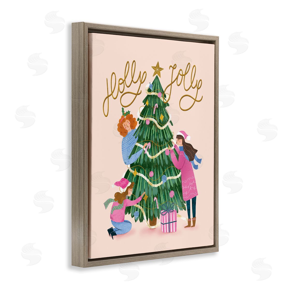 Macu Barreto | Family Adorning Christmas Tree