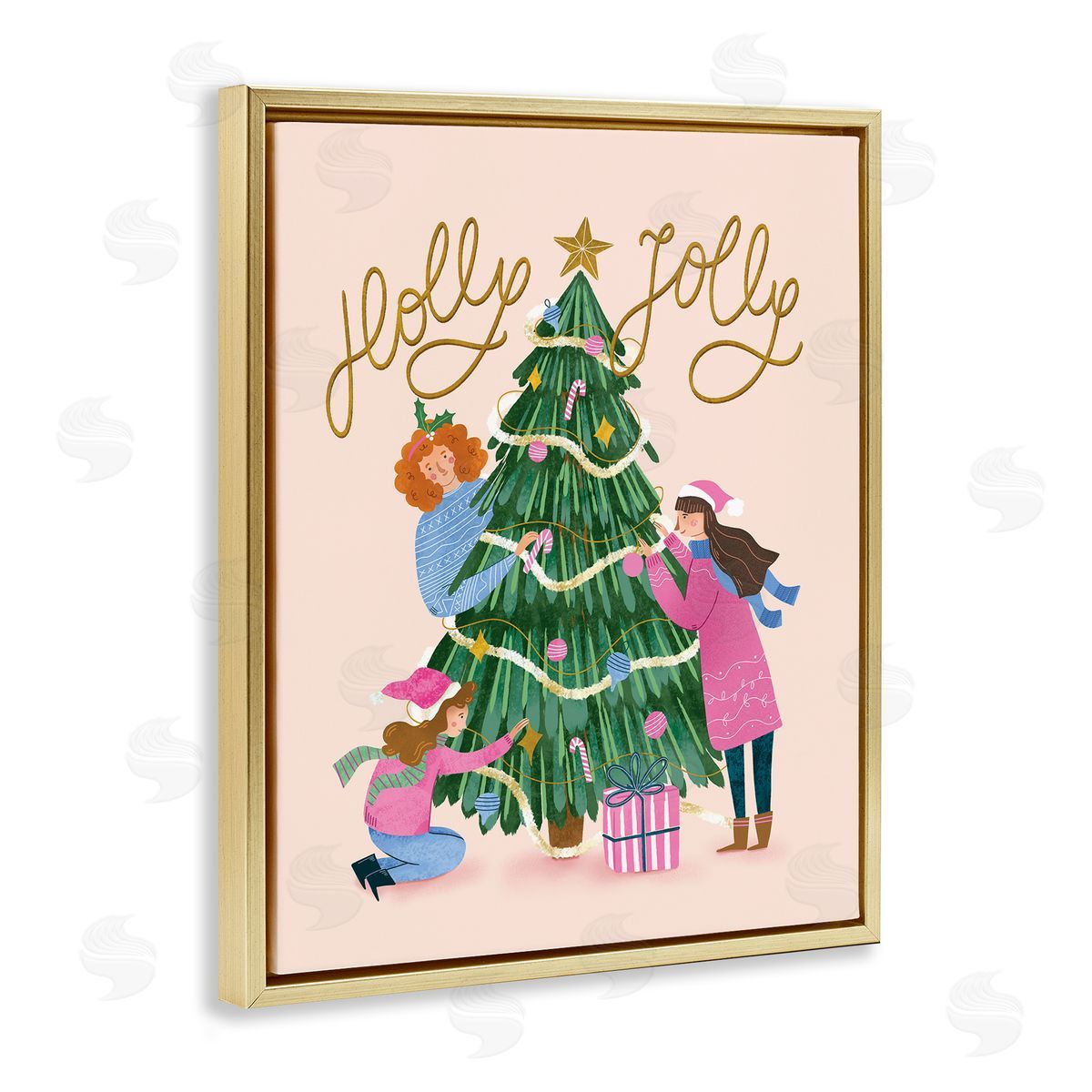 Macu Barreto | Family Adorning Christmas Tree