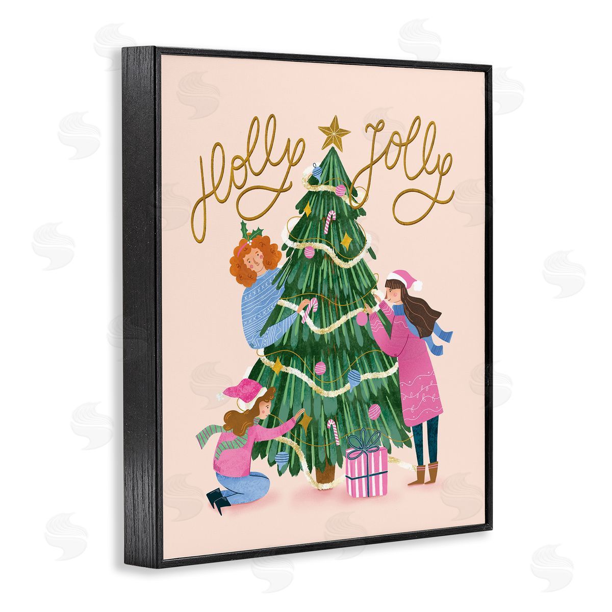 Macu Barreto | Family Adorning Christmas Tree