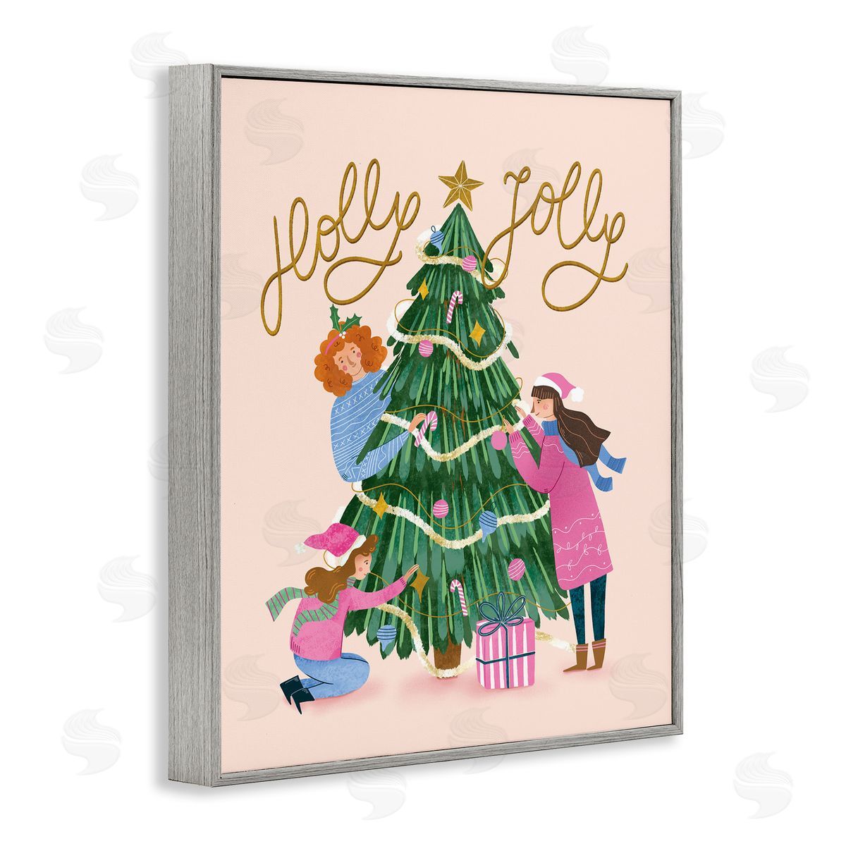 Macu Barreto | Family Adorning Christmas Tree
