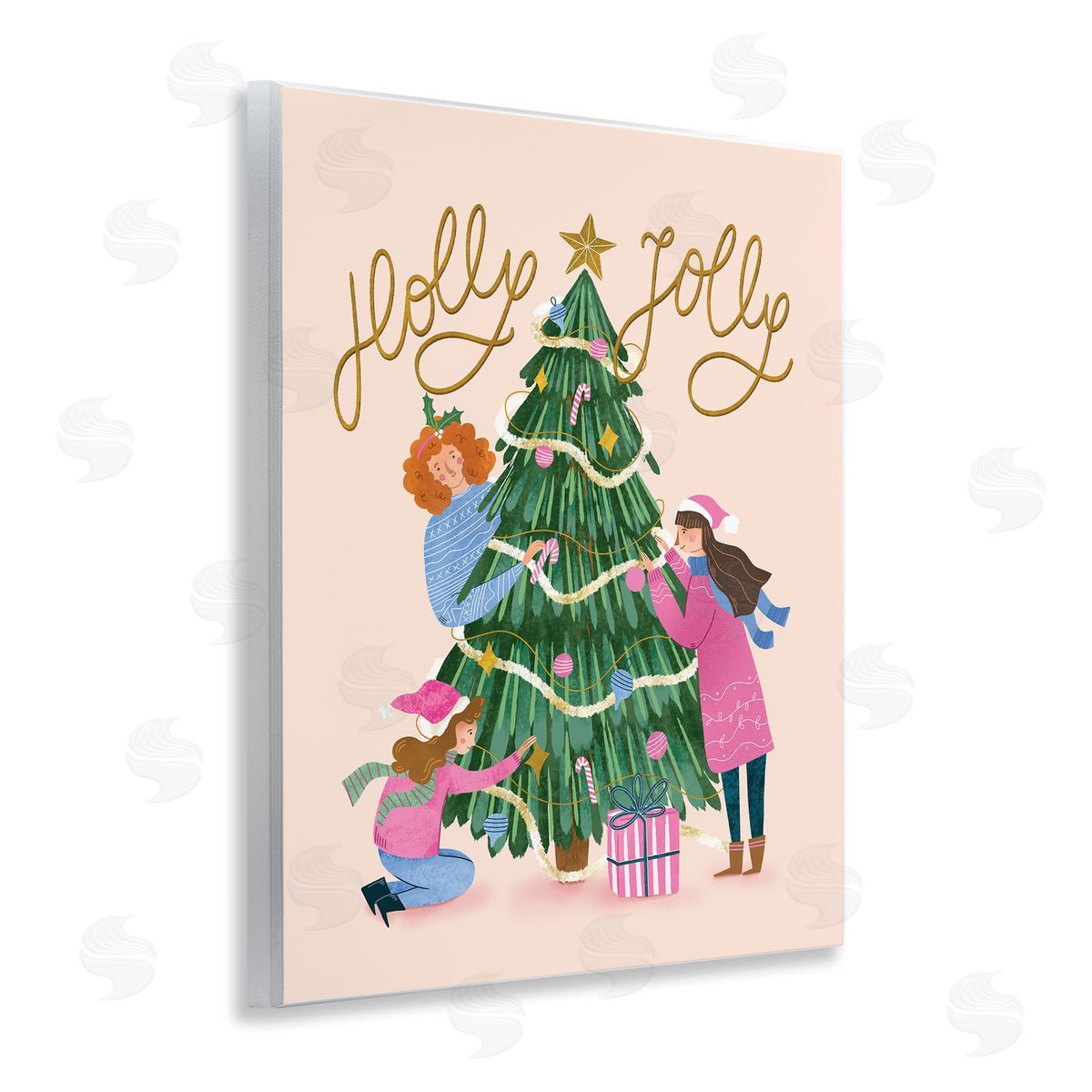 Macu Barreto | Family Adorning Christmas Tree