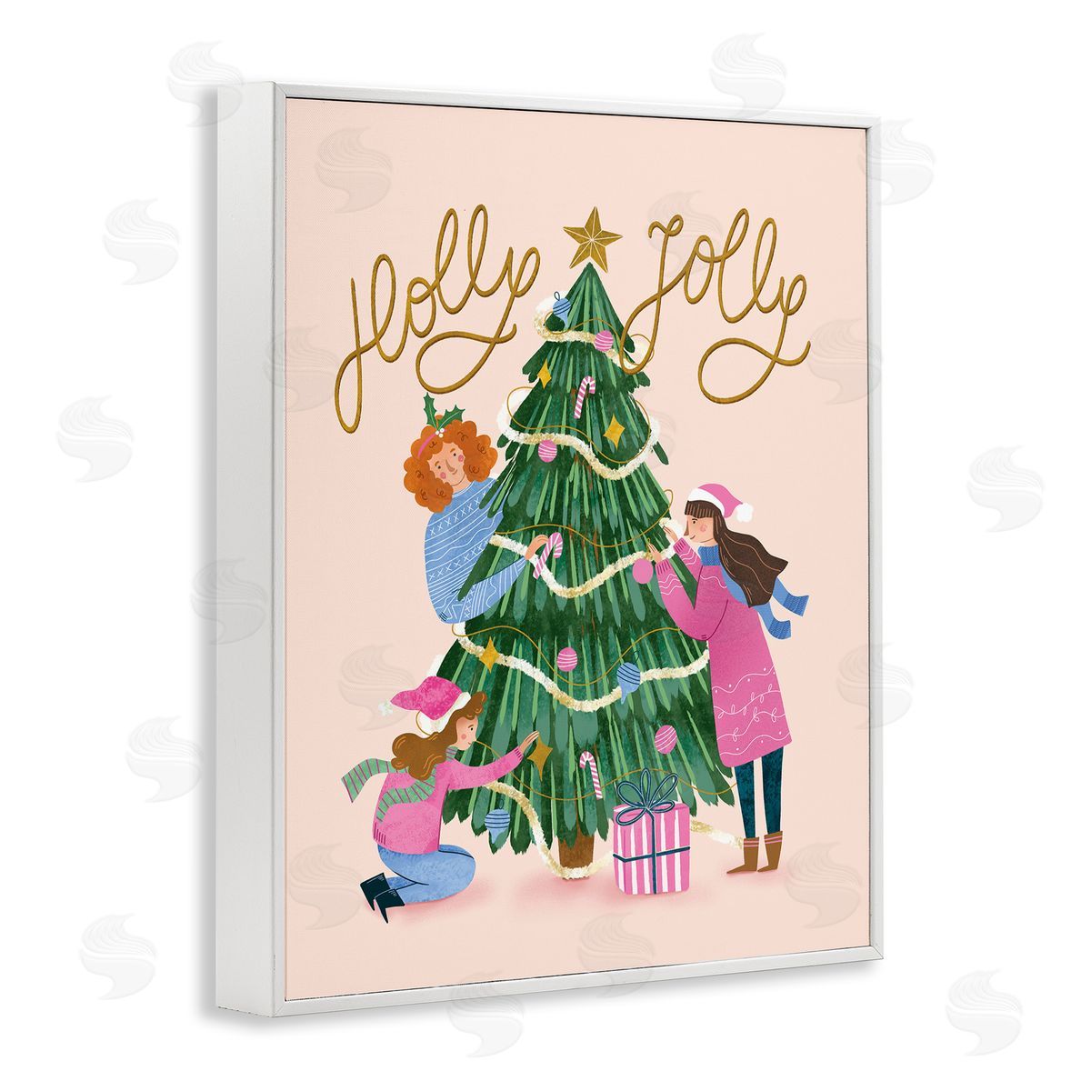 Macu Barreto | Family Adorning Christmas Tree