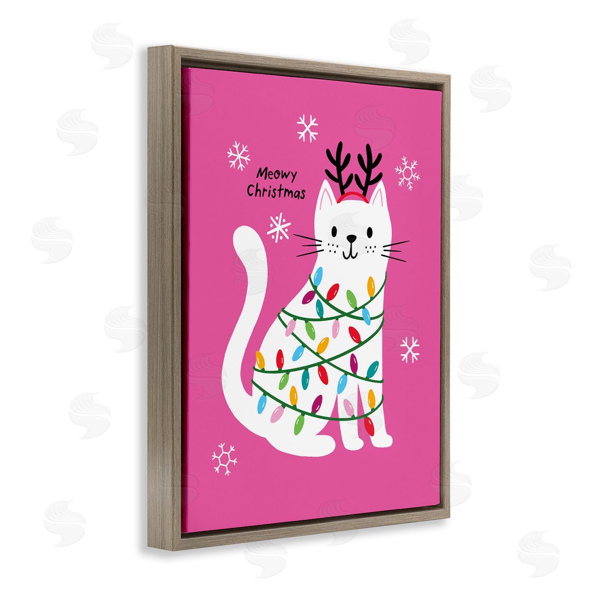 Nina Seven | Meowy Christmas Cat Pun