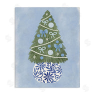 Taylor Shannon Designs | Blue & White Christmas Tree