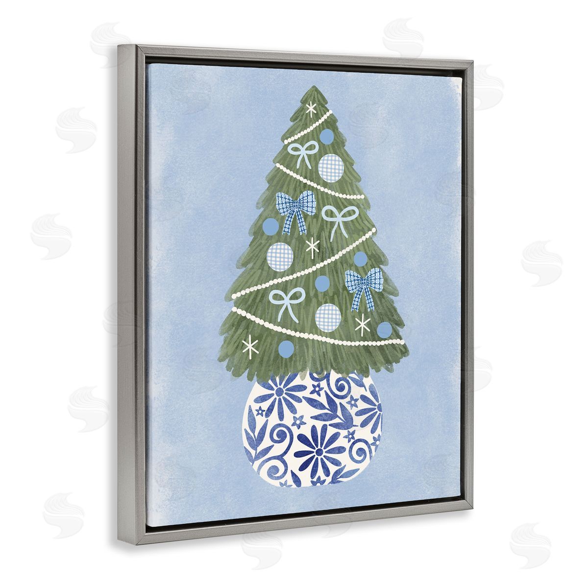 Taylor Shannon Designs | Blue & White Christmas Tree