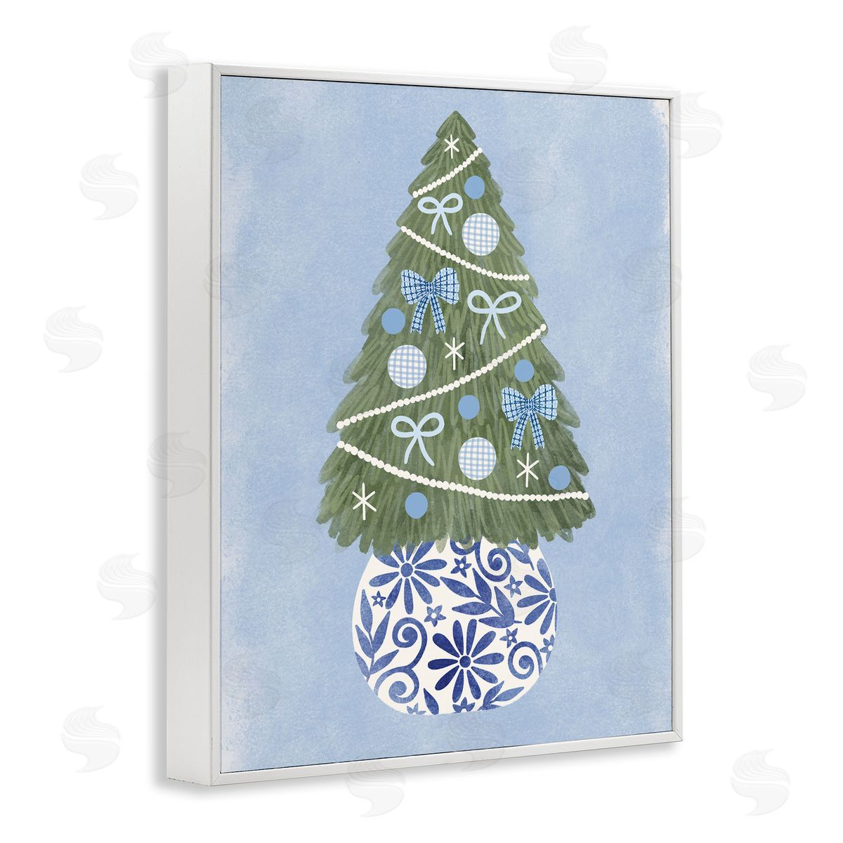 Taylor Shannon Designs | Blue & White Christmas Tree