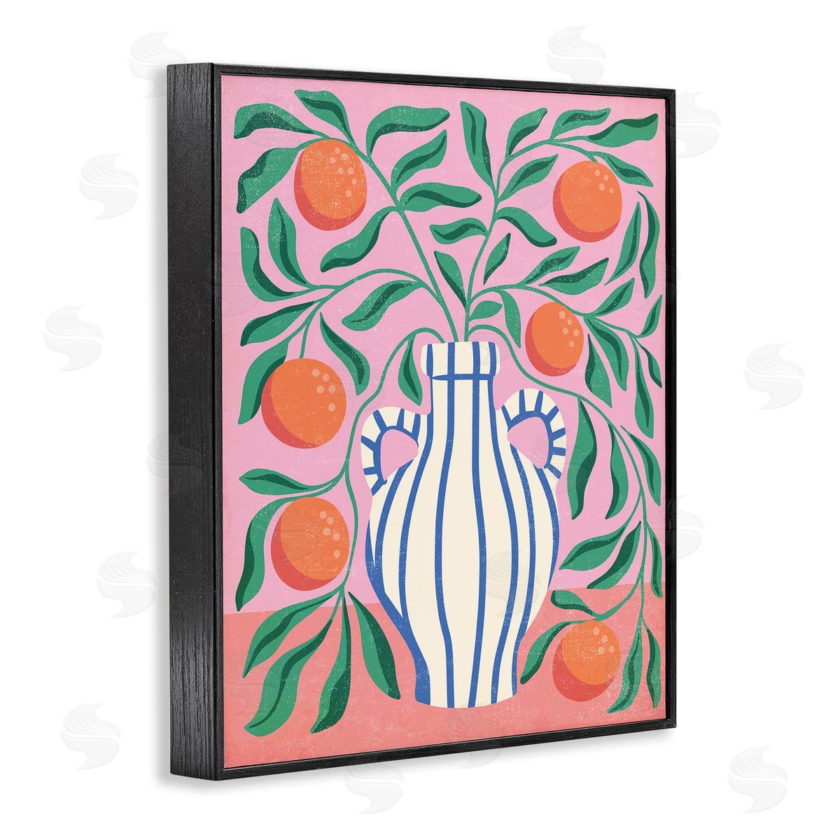 Caroline Alfreds | Midcentury Modern Orange Vase