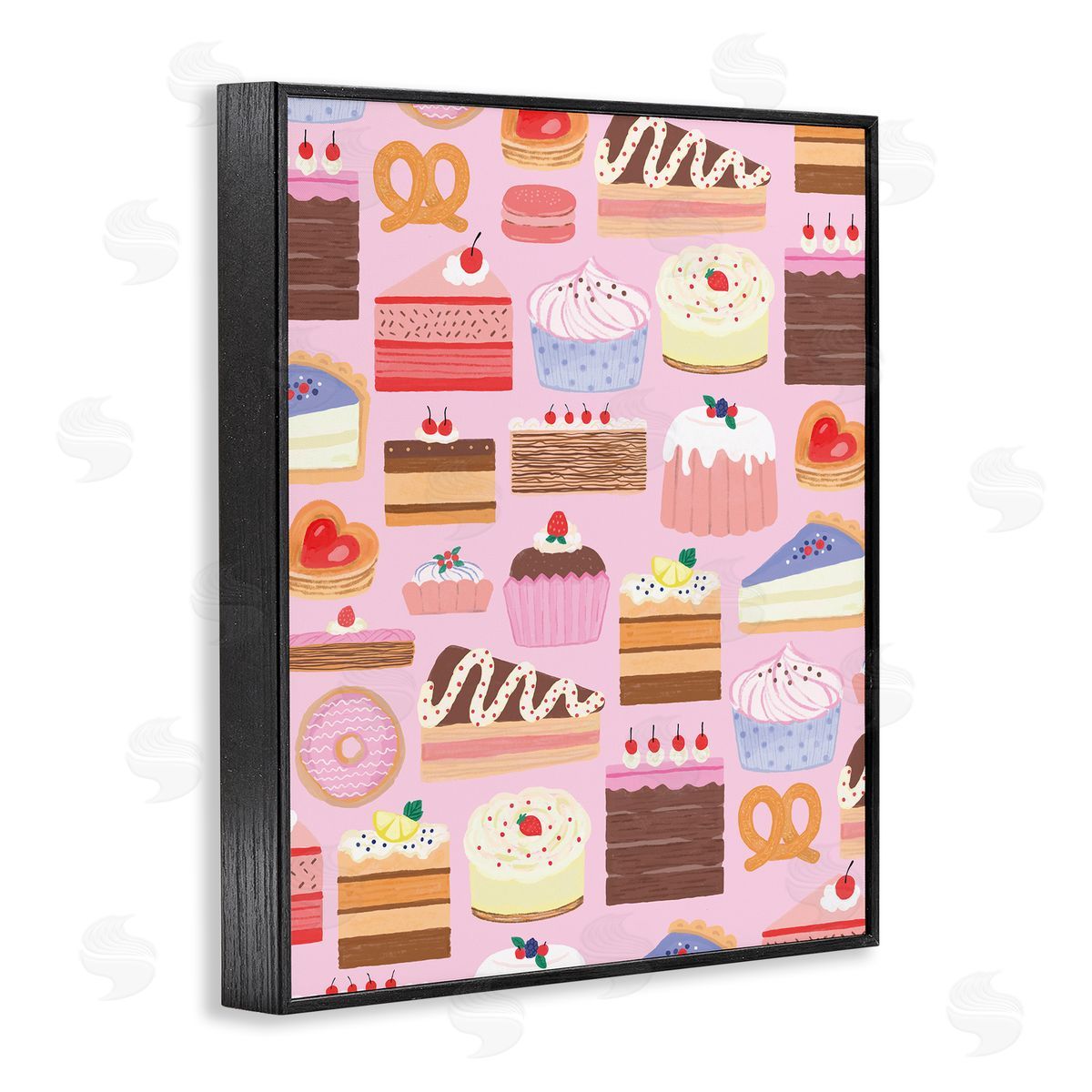 Nina Muis Surface Design Sweet Tooth Desserts Collection Canvas Wall Art Print