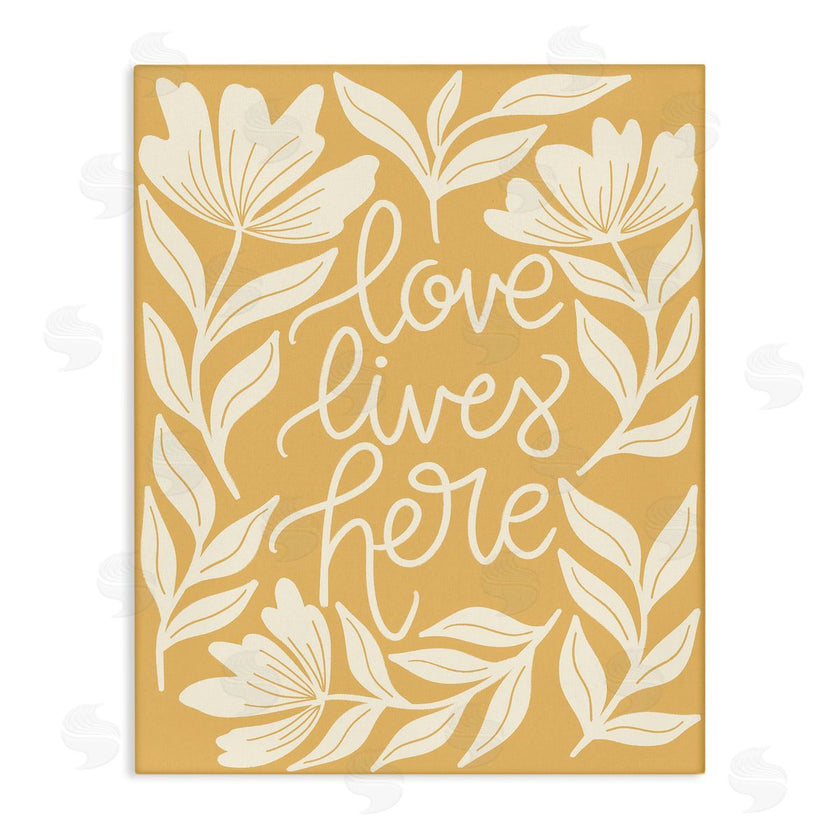 Taylor Shannon Designs | Love Lives Here Yellow Florals