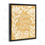 Taylor Shannon Designs | Love Lives Here Yellow Florals