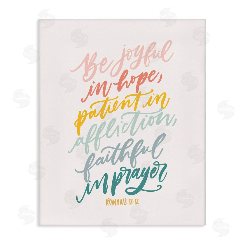 Isabela Schielke | Faithful In Prayer Proverb