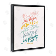 Isabela Schielke | Faithful In Prayer Proverb