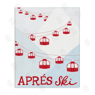 Doodles.Ink. | Red Winter Ski Lifts
