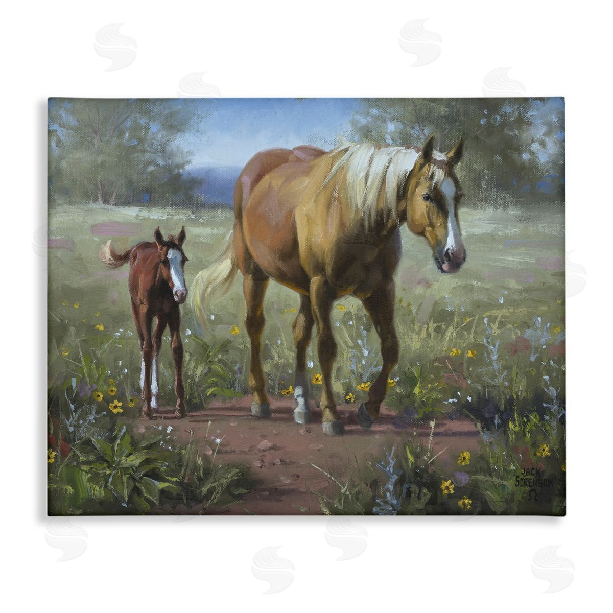 Jack Sorenson | Horse & Foal in Meadow