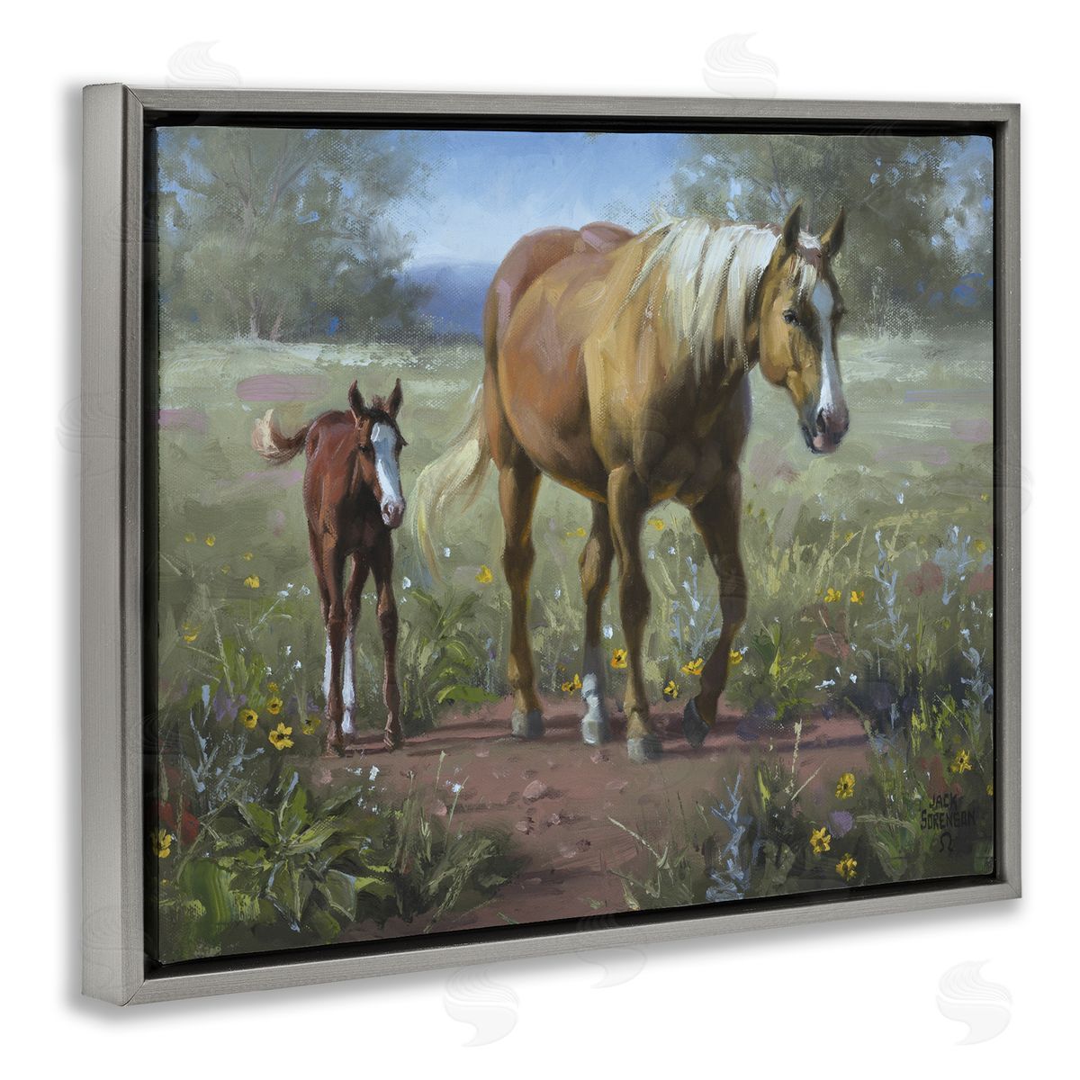 Jack Sorenson | Horse & Foal in Meadow