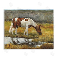 Kathy Winkler  | Horse Drinking Water by Stream
